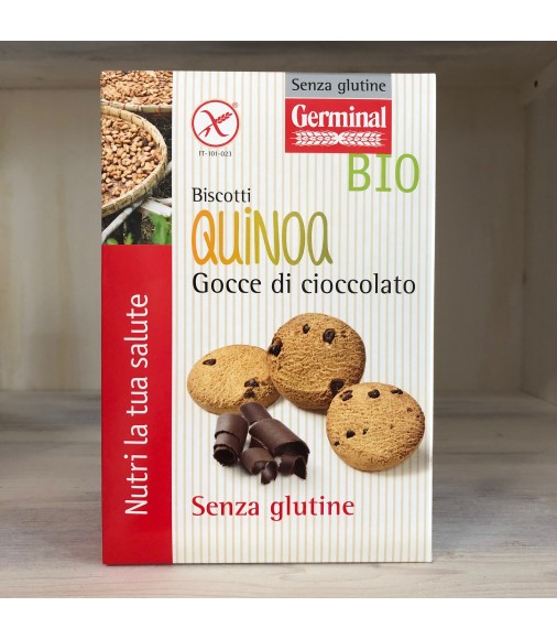 Biscotti di Quinoa con gocce di cioccolato